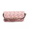 Guess Bolsas - Bolsa Baguete Daisee | Rosa & Branca
