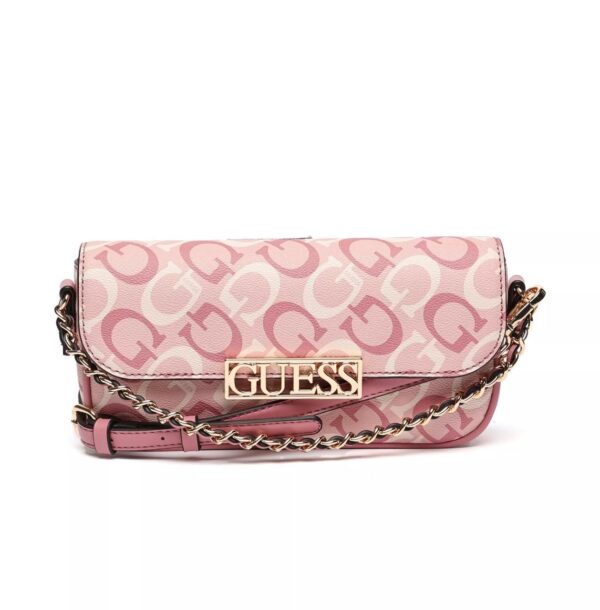 Guess Bolsas - Bolsa Baguete Daisee | Rosa & Branca