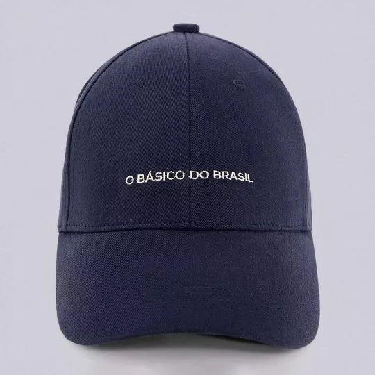 Hering - Boné "O Básico Do Brasil" | Azul Marinho