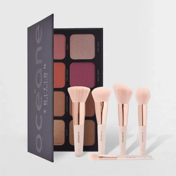 OCEANE - Kit Paleta Multifuncional Face Palette + Mini Pincéis
