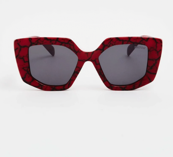 Triton - Óculos de sol Triton Eyewear quadrado acetato | Vermelho