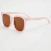 Triton - Óculos de sol Triton Eyewear quadrado acetato | Rosa Transparente
