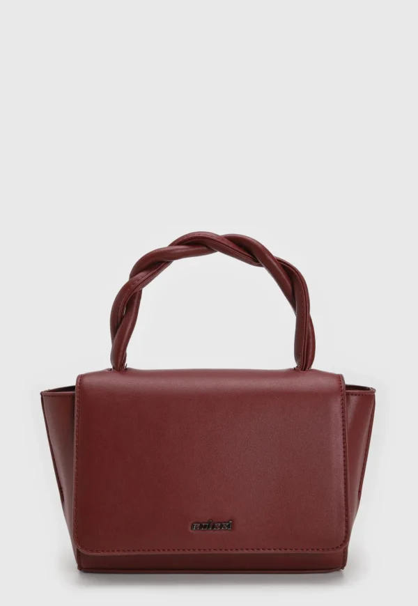 Colcci- Bolsa Tiracolo Alça Dupla Bordô