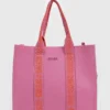 Colcci- Bolsa Tiracolo Alça Dupla Rosa
