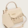 Dhaffy - Bolsa Feminina Transversal Corrente Off White