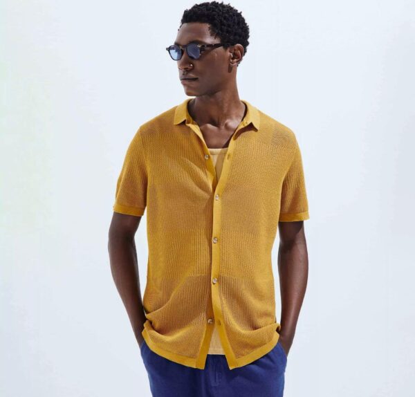 Camisa Hering®. - Amarelo