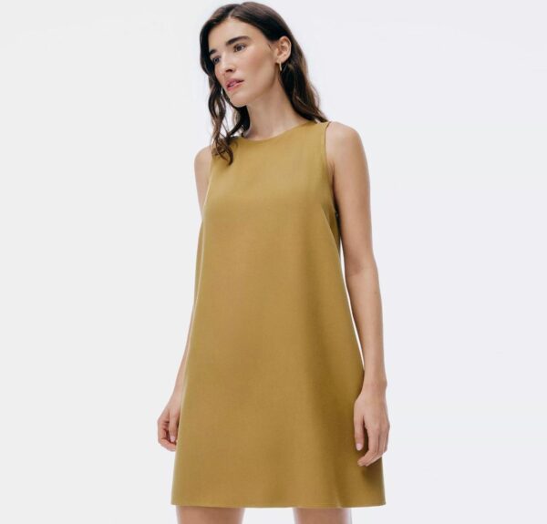Vestido Hering® Curto - Amarelo Escuro
