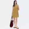 Vestido Hering® Curto - Amarelo Escuro
