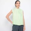 Blusa Com Prega. - Verde Claro. - Forum