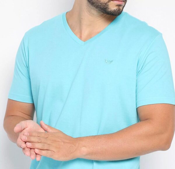 M. Officer - Camiseta Básica | Azul Claro