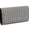 Guess Bolsas - Clutch Com Monograma | Cinza & Preto