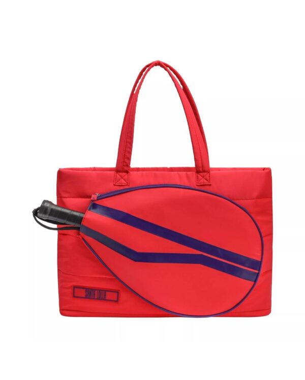 Bolsa Shopper Com Recortes. - Pink & Roxa. - Santa Lolla