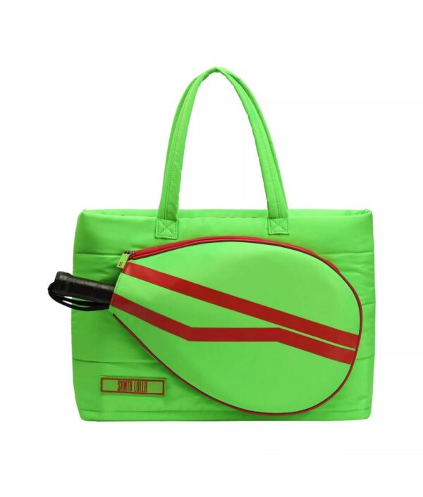Bolsa Shopper Com Recortes. - Verde Limão. - Santa Lolla