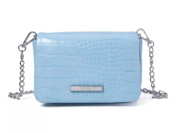 Santa Lolla - Bolsa Transversal Animal - Azul Claro