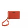 Santa Lolla - Carteira Com Tag - Laranja Escuro