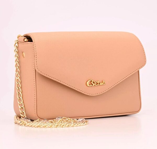 Carmen Steffens - Bolsa Transversal Com Corrente | Marrom Claro