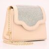 Carmen Steffens - Bolsa Transversal Com Strass | Off White