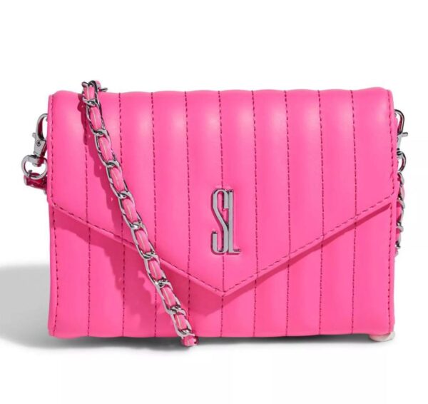 Carteira Com Matelassê. - Rosa