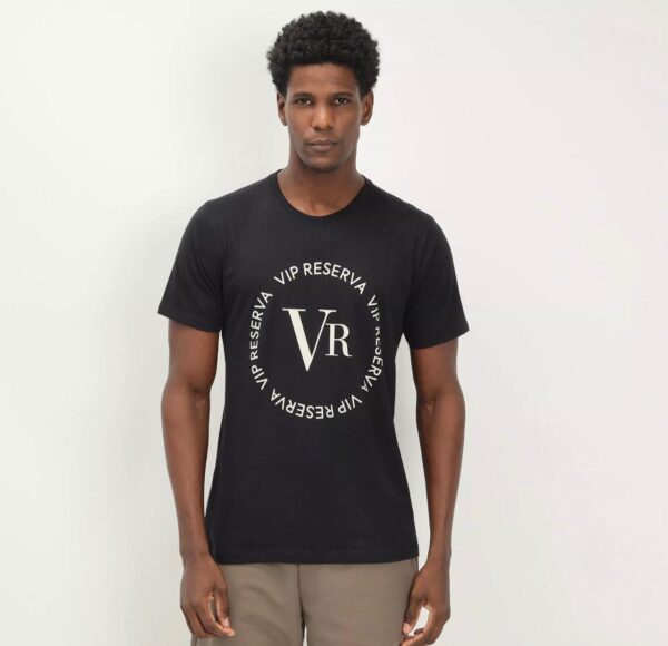 Camiseta Vip Reserva®. - Preta
