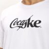 Coca-Cola - Camiseta Com Inscrições | Branco
