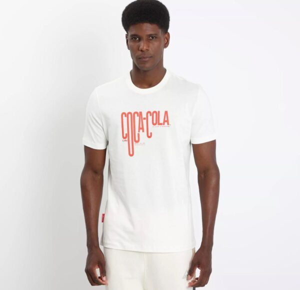 Coca-Cola - Camiseta Logo | Off White