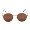 Les Bains Paris - Óculos De Sol Arredondado | Cobre & Marrom