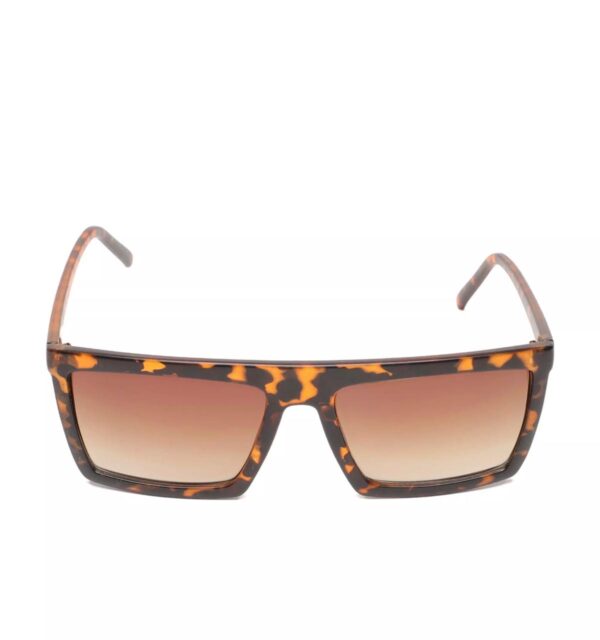 Triton - Óculos De Sol Quadrado | Marrom Escuro & Laranja