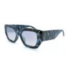 Le Bains Paris - Óculos de Sol Gatinho | Preto & Azul Escuro