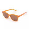 Le Bains Paris - Óculos De Sol Arredondado | Laranja & Marrom