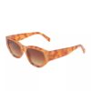 Le Bains Paris - Óculos de Sol Gatinho | Laranja & Marrom