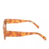 Le Bains Paris - Óculos de Sol Gatinho | Laranja & Marrom