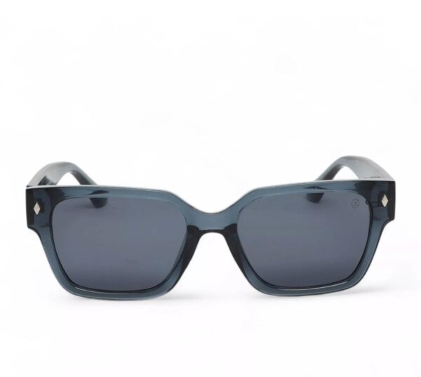 Le Bains Paris - Óculos De Sol Retangular| Azul Marinho & Azul Marinho