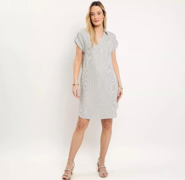 Vip Reserva - Chemise. - Preto & Branco