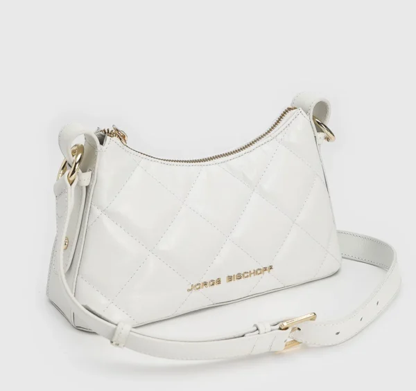 Bolsa Jorge Bischoff Alça Ajustável Branca