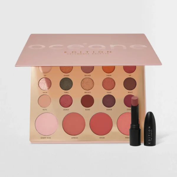 Océane Edition - Kit Paleta Multifuncional Celebrate + Batom Nude