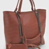 Retta Shoes - Bolsa Valentina Feminina Corrente Caramelo