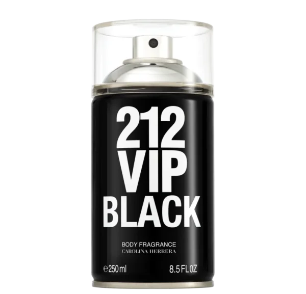 212 Vip Men Black Carolina Herrera - Body Spray 250ml