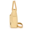 Star Shop - Bolsa Feminina Transversal Tote De Lona Ombro Grande | Creme
