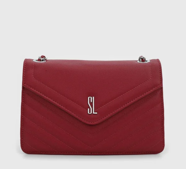 Bolsa Santa Lolla Matelassê Vermelha