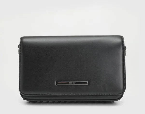 Bolsa Tiracolo Santa Lolla Lezard Preta