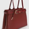 Vizzano - Bolsa Feminina Grande Cinto Decorativo Vinho
