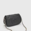 Vizzano - Bolsa Tiracolo Alça Corrente | Preto