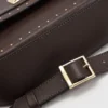 Bolsa Transversal Vizzano Alça Ajustável Café