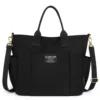 Star Shop - Bolsa Feminina Transversal Tote De Lona Ombro Grande Preto