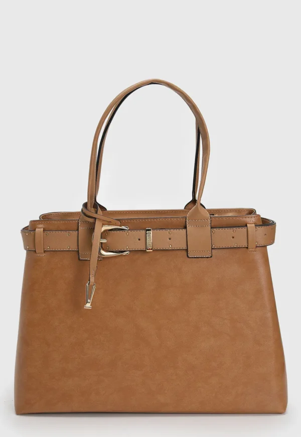 Vizzano - Bolsa Tiracolo Tote Caramelo