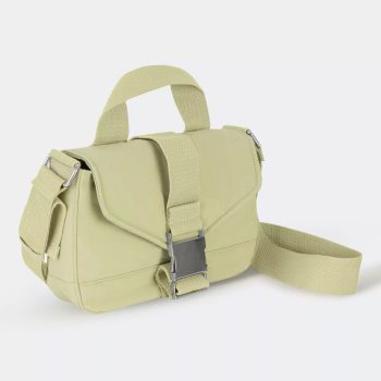 Bolsa Transversal Com Recortes. - Verde Claro - UNI(1)