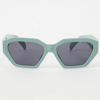 Triton - Óculos de sol Eyewear retrô acetato | Verde