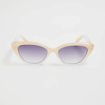 Triton - Óculos de sol Triton Eyewear retrô acetato | Bege com Branco