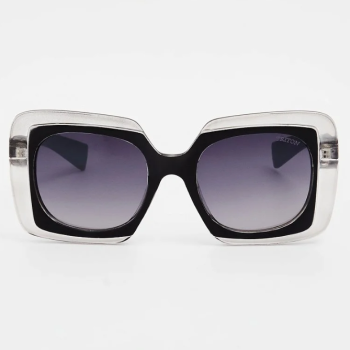 Triton - Óculos de sol Triton Eyewear quadrado acetato | Preto com Transparente
