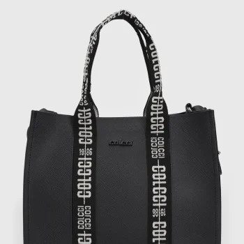 Colcci - Bolsa Tiracolo Alça Dupla Preta